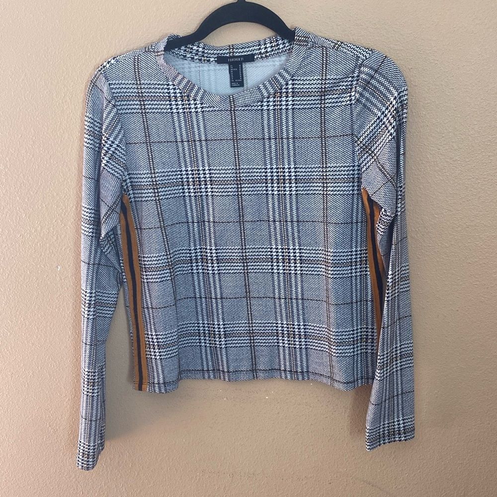 Plaid long sleeve Medium